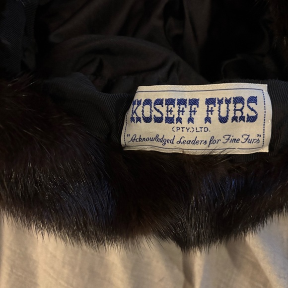 Ladies Full length Mink Fur Coat with belt and hat - perfect condition (Medium) - Picture 2 of 4